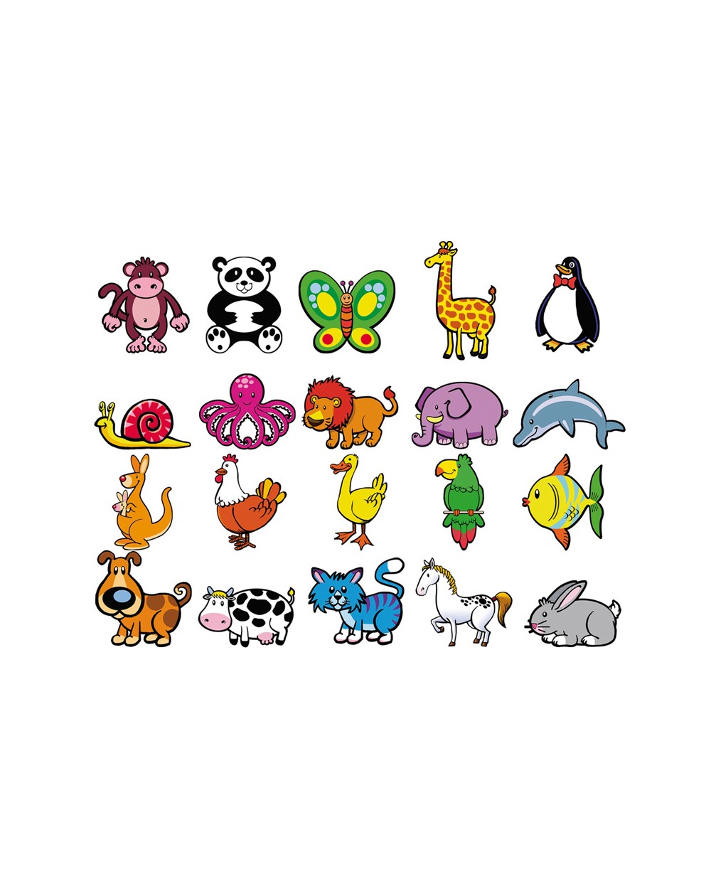 20 MAGNETIC ANIMALS Andreu Toys