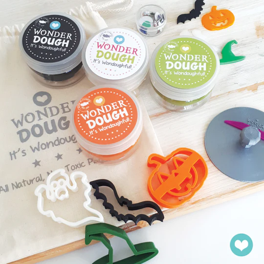 Wonderdough Halloween Mid Set (4 x 90gr tubs)