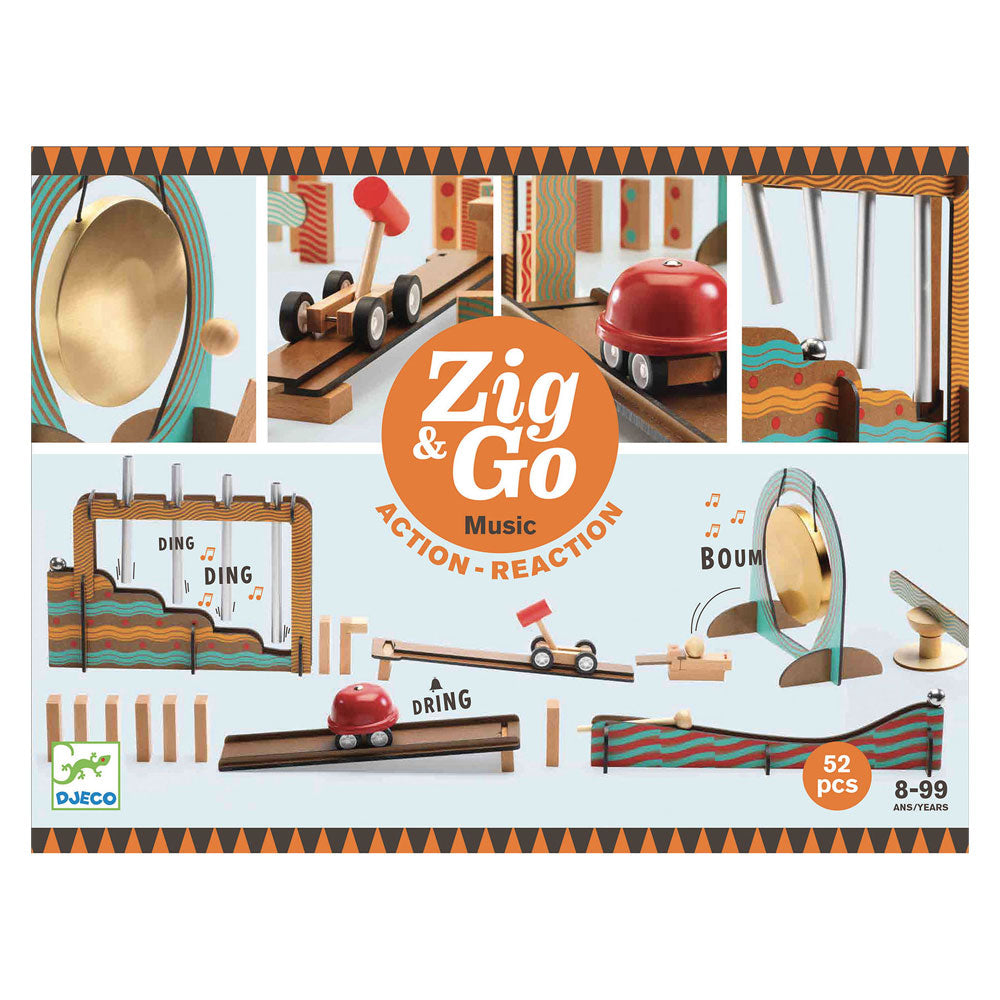 Djeco Zig & Go - Music - 52 pcs
