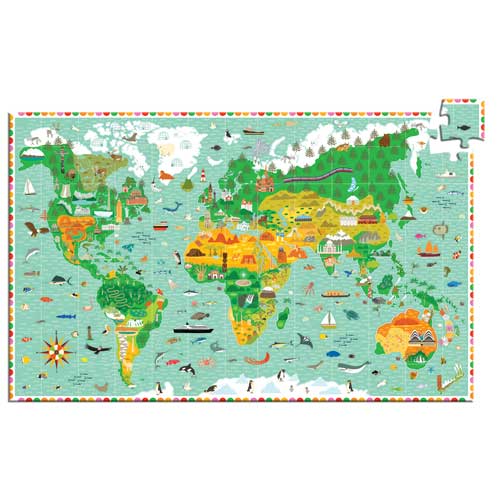 Djeco Puzzles observation Monument of the world - 200pcs