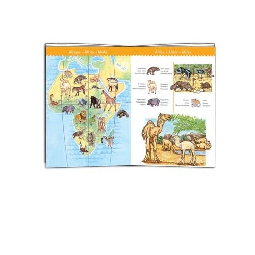 Djeco  Observation puzzles World's animals - 100pcs