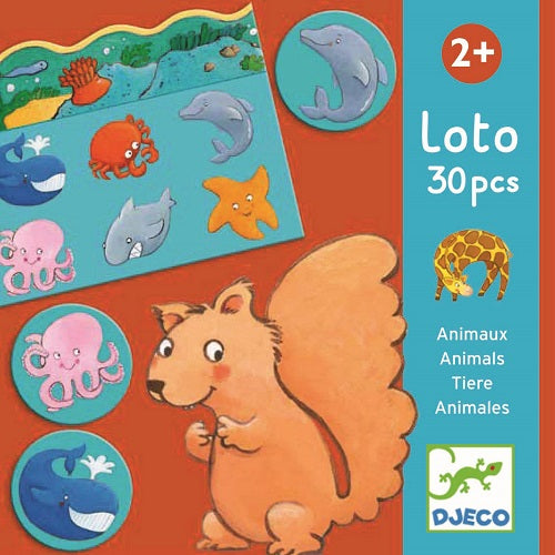 Djeco Educational games Lotto - Animals