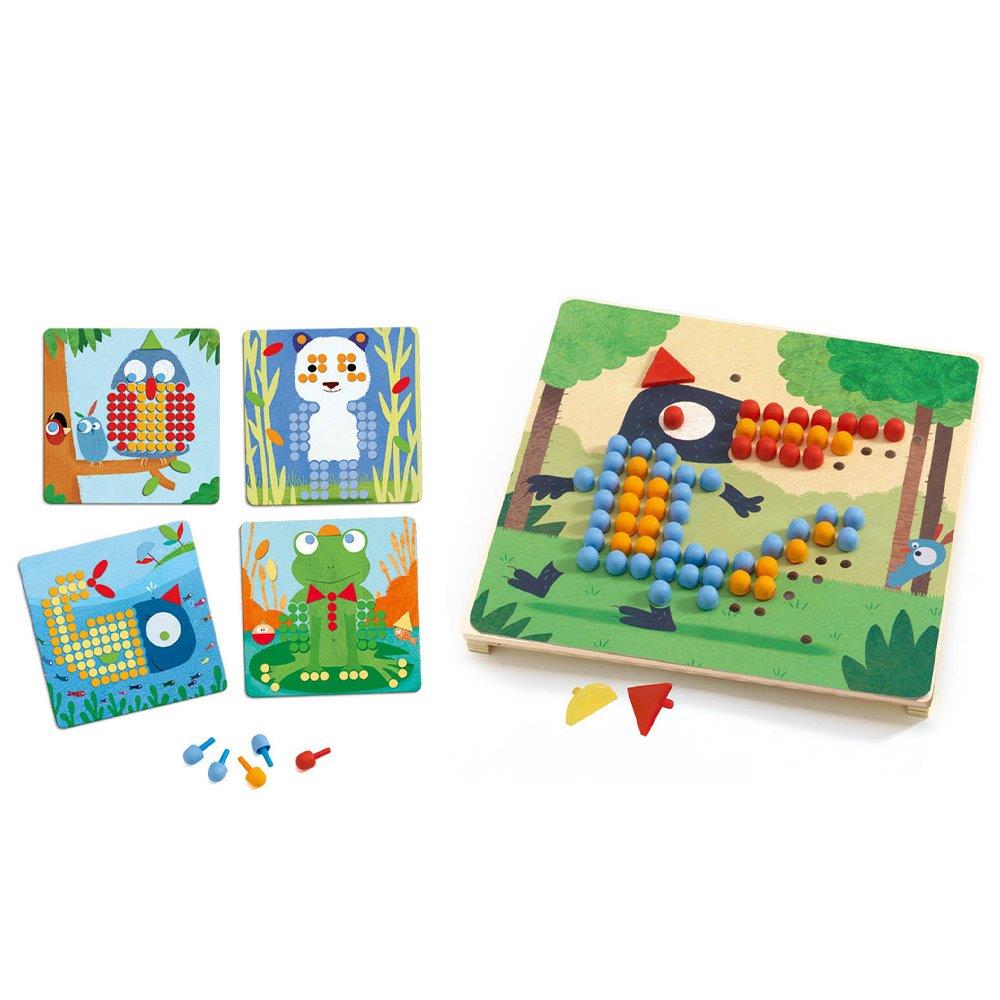 Djeco Mosaico Rigolo Educational games