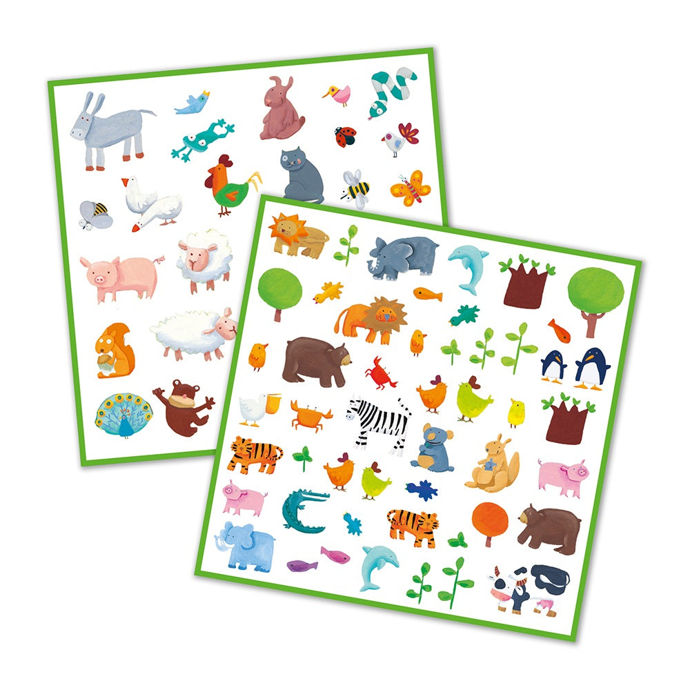 Djeco Stickers Animals