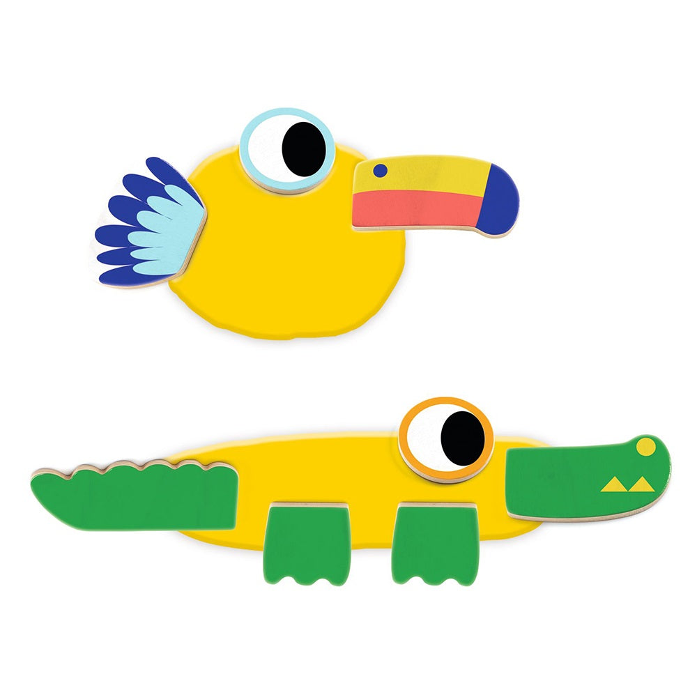 Myanimodels, Play Dough Set, 18 Months+, Shape Dough Into Funny Animals