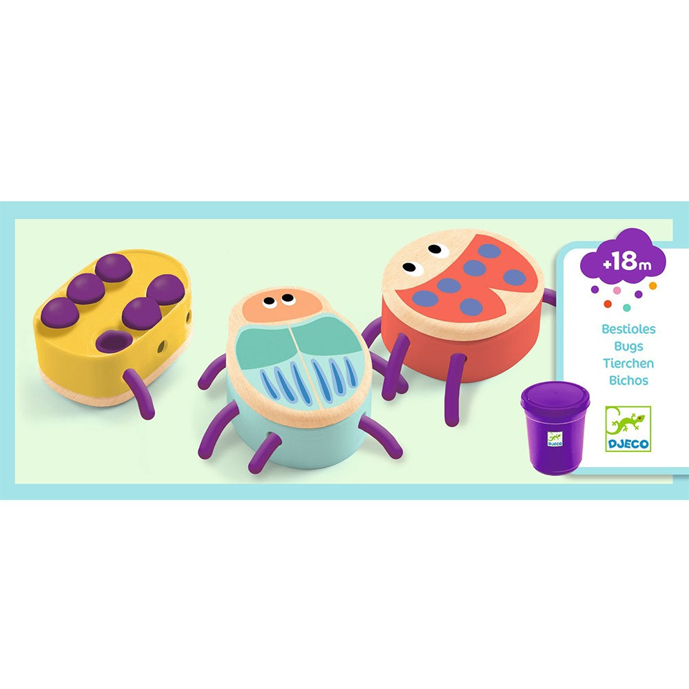 Myplastibugs- Play Dough Set by Djeco