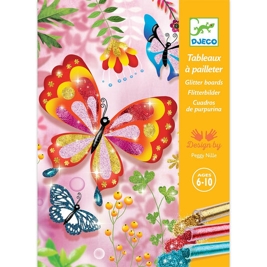 Djeco Glitter boards Butterflies