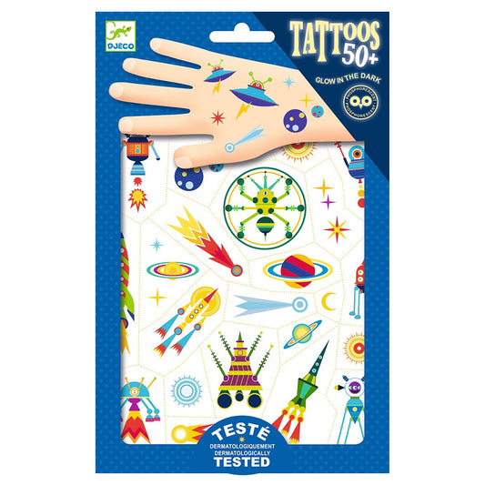 Djeco Tattoos Space oddity