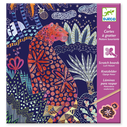 Scratch cards Lush nature by Djeco