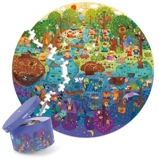 A Day In The Forest Puzzle 150PCS Mideer