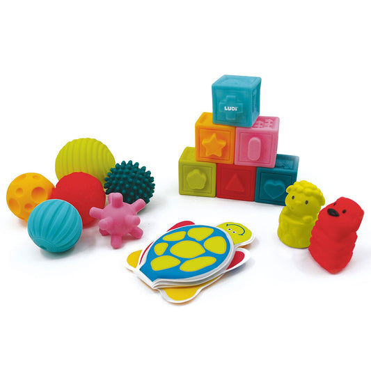 Ludi BIG SET with Book/Cubes/Balls