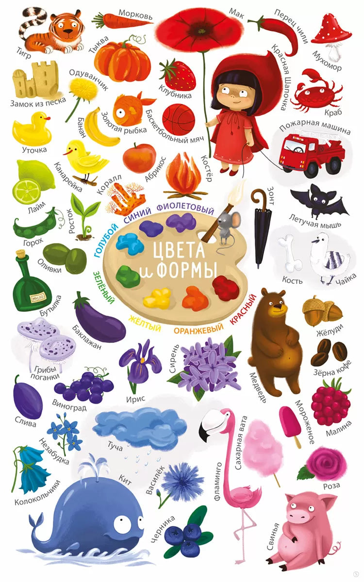 Мои первые развивающие плакаты. Робинс