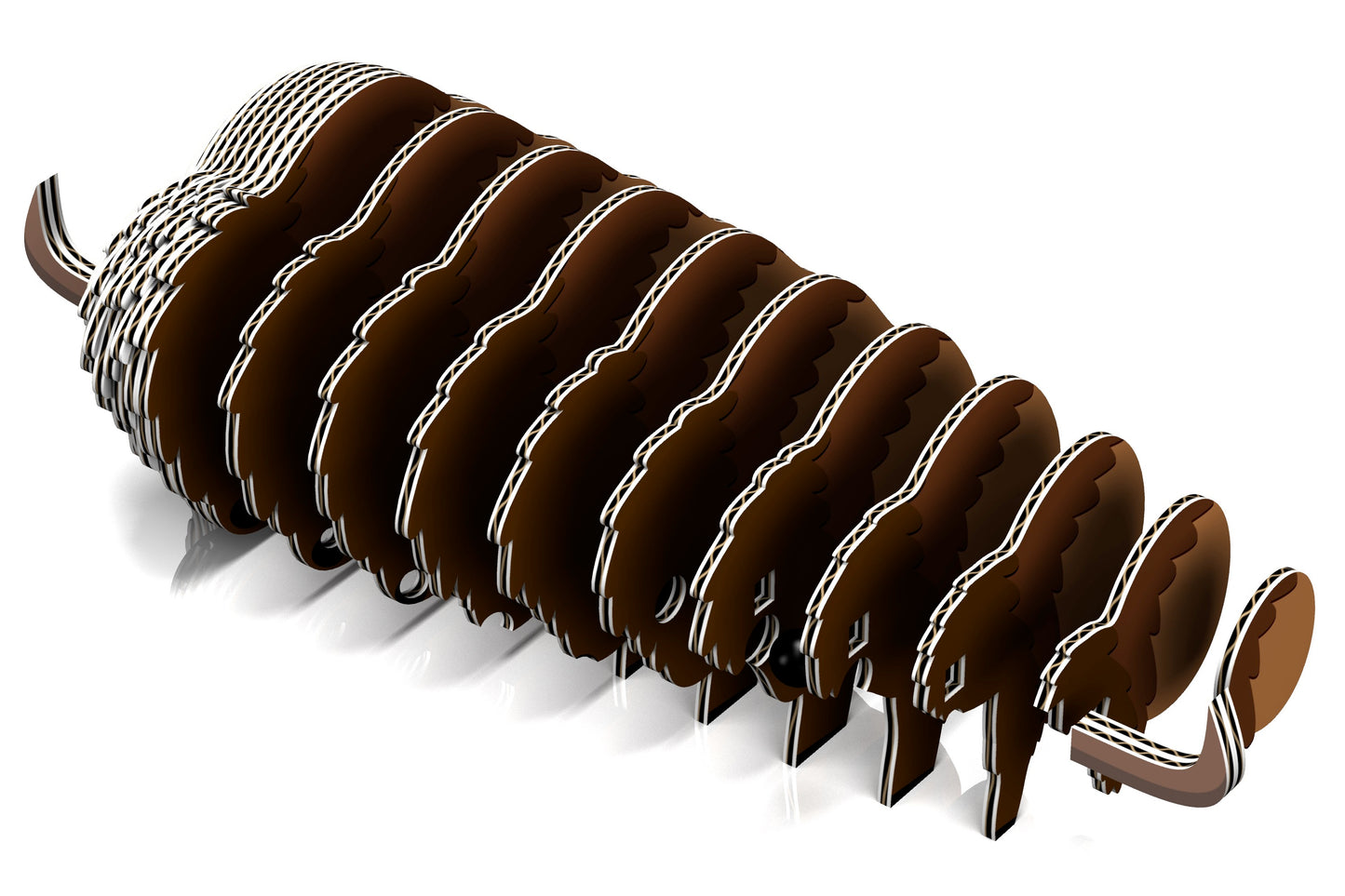 3D puzzle: Bison, EUGY