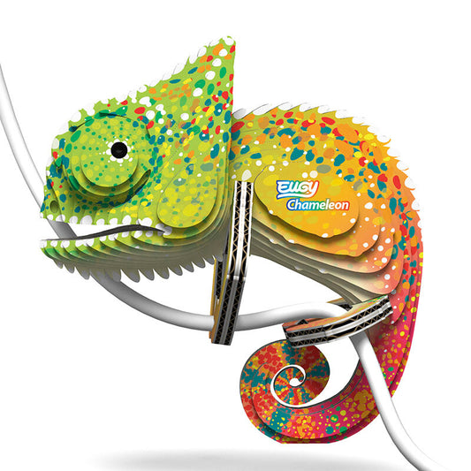 3D puzzle: Chameleon, EUGY