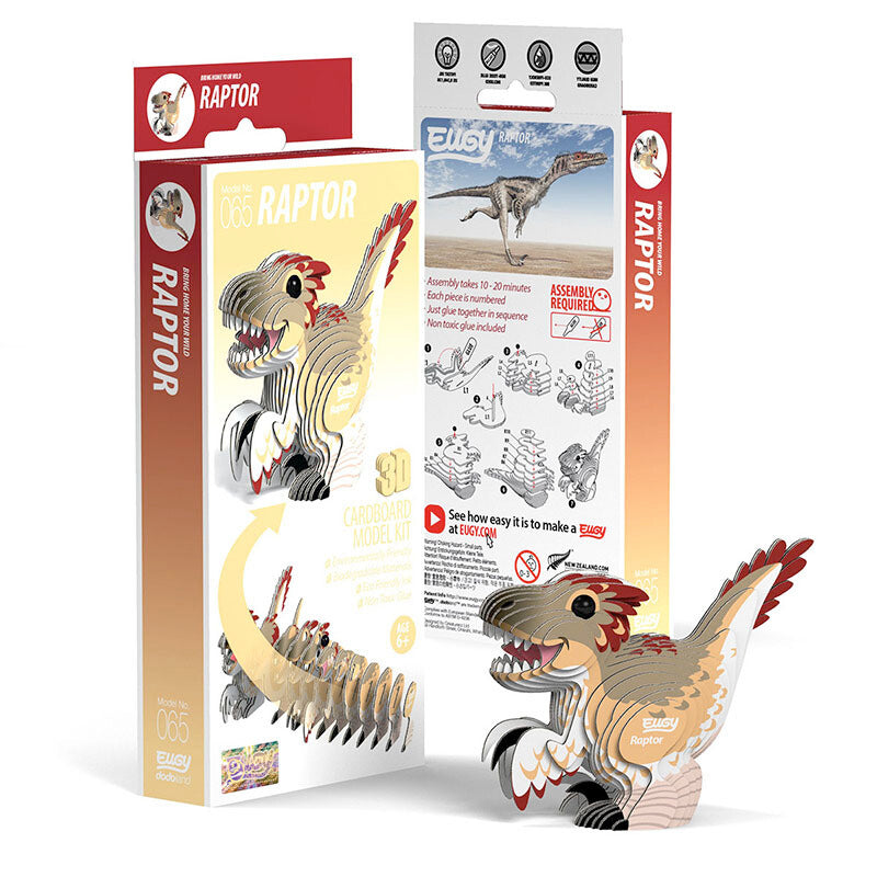 3D puzzle: Raptor, EUGY