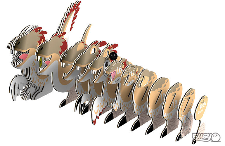 3D puzzle: Raptor, EUGY