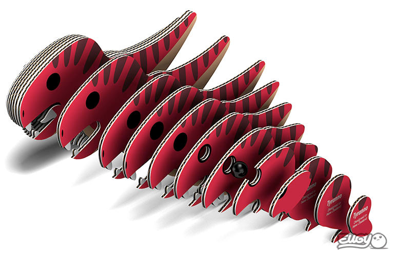 3D puzzle: Tyranno, EUGY