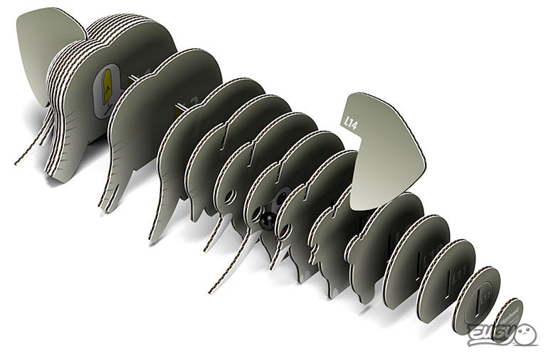 3D-puzzle: Elephant, EUGY