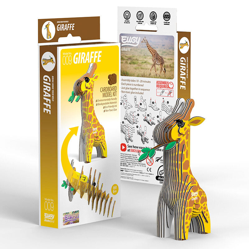 3D puzzle: Giraffe, EUGY