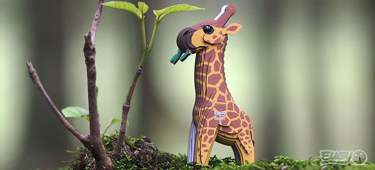 3D puzzle: Giraffe, EUGY