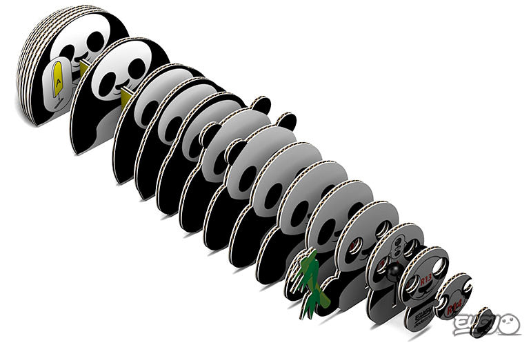 3D puzzle: Panda, EUGY