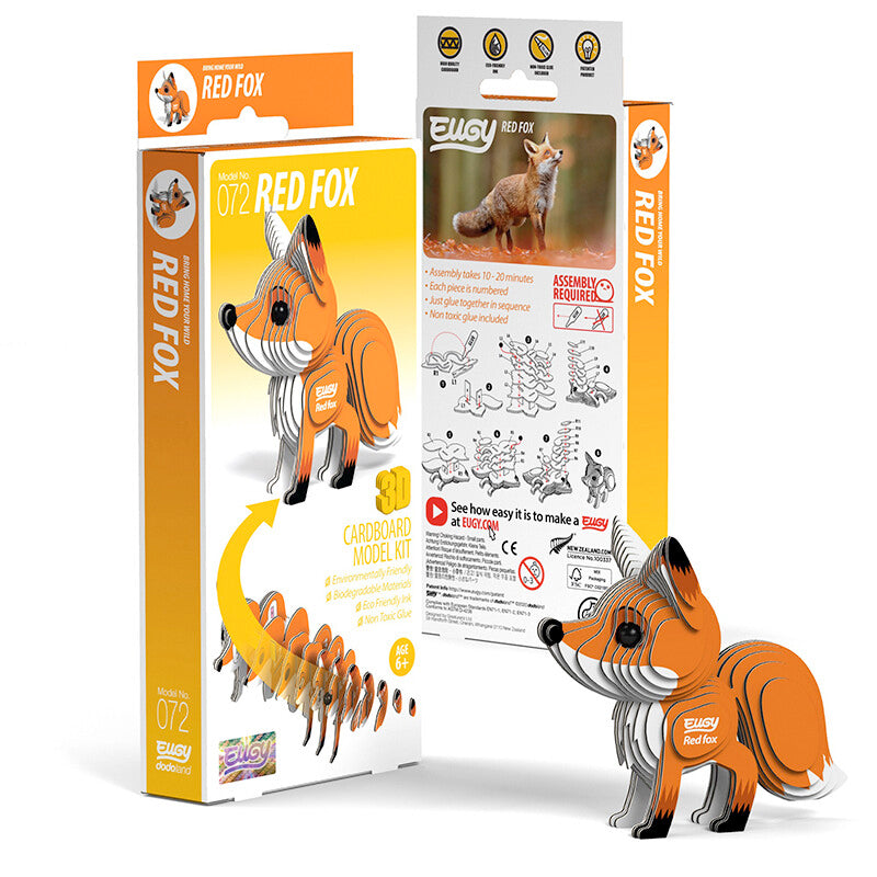 3D puzzle: Red Fox, EUGY
