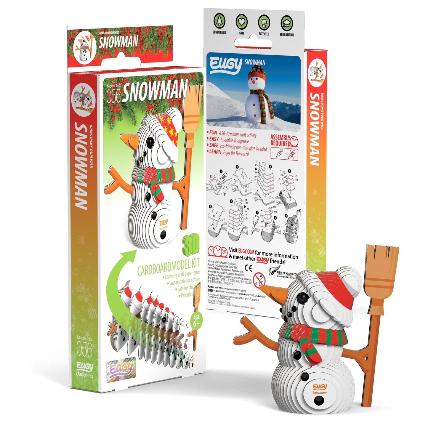 3D puzzle: Snowman, EUGY