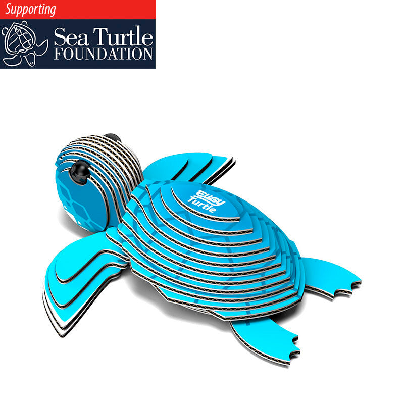 3D puzzle: Turtle, EUGY