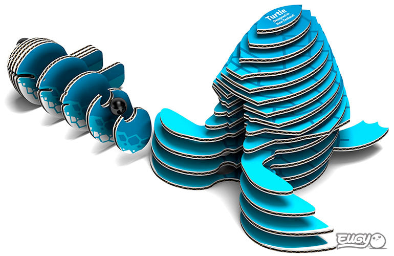 3D puzzle: Turtle, EUGY