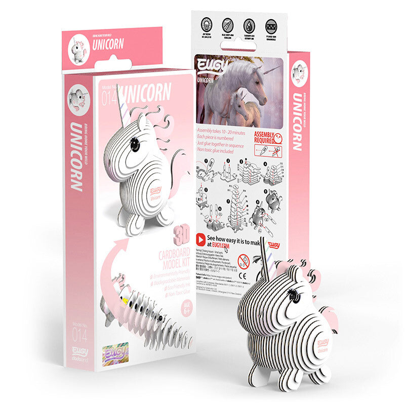 3D puzzle: Pink Unicorn, EUGY