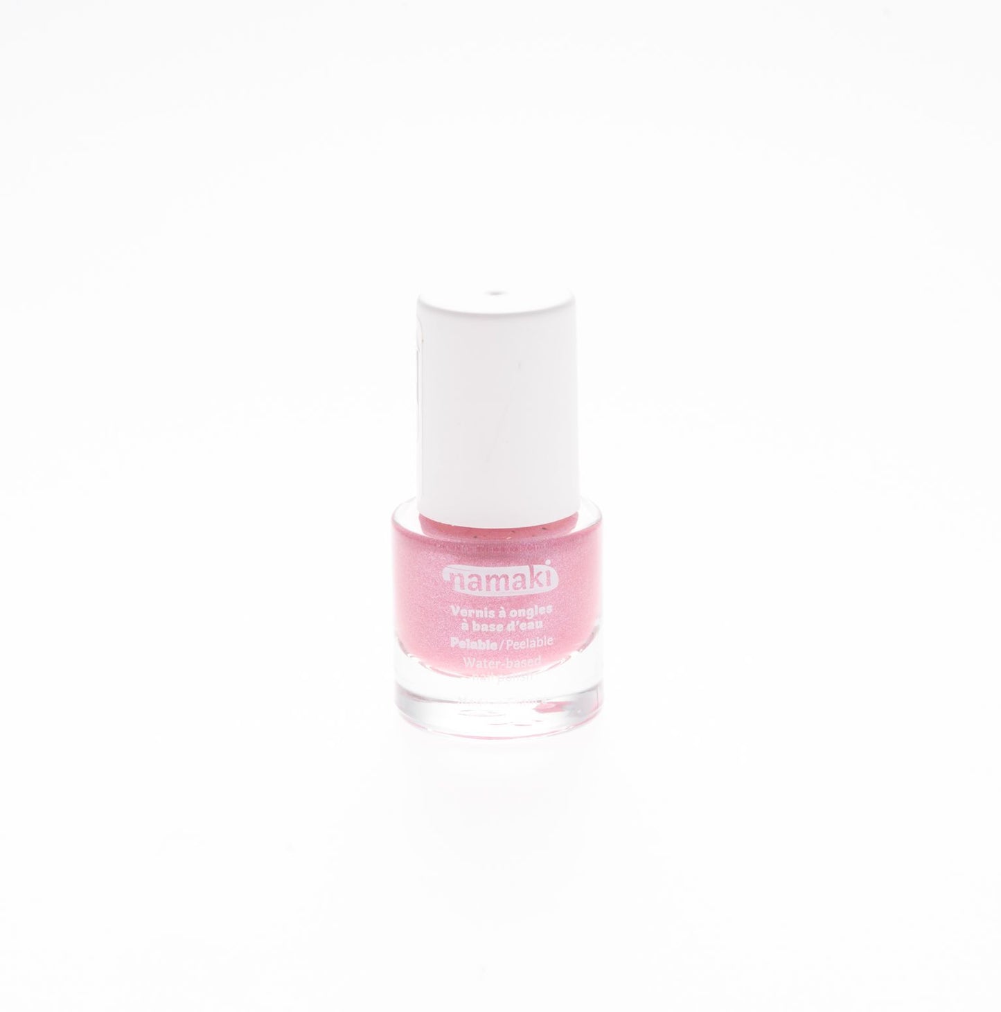 Water-based Nail Polish 22 Pink glitter