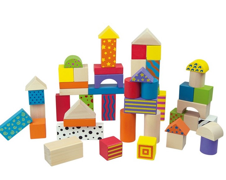 50 Wooden Blocks Andreu Toys