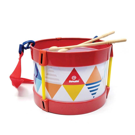 Svoora Tin Drum with Belt & Drumsticks
