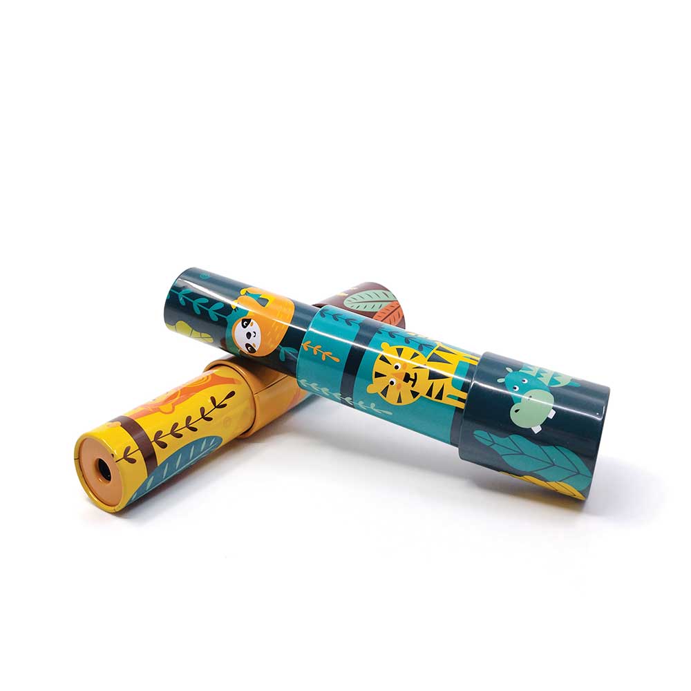 Svoora Telescopic Tin Kaleidoscope ‘Jungle’