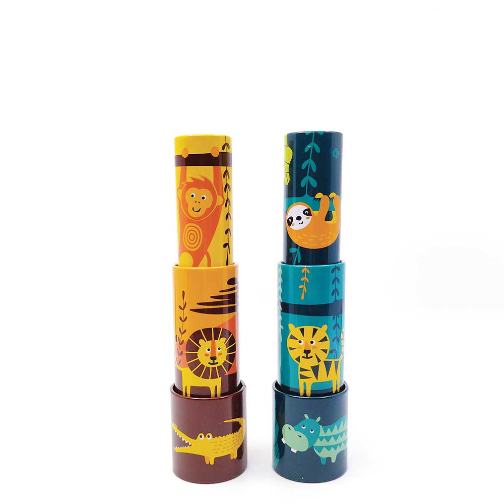 Svoora Telescopic Tin Kaleidoscope ‘Jungle’