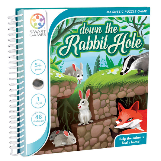 Smartgames Down The Rabbit Hole, Magnetic Travel game