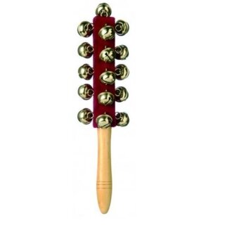 Jingle stick with 21 bells