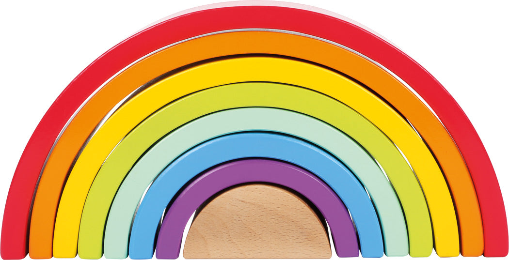 Wooden Building Blocks Large Rainbow