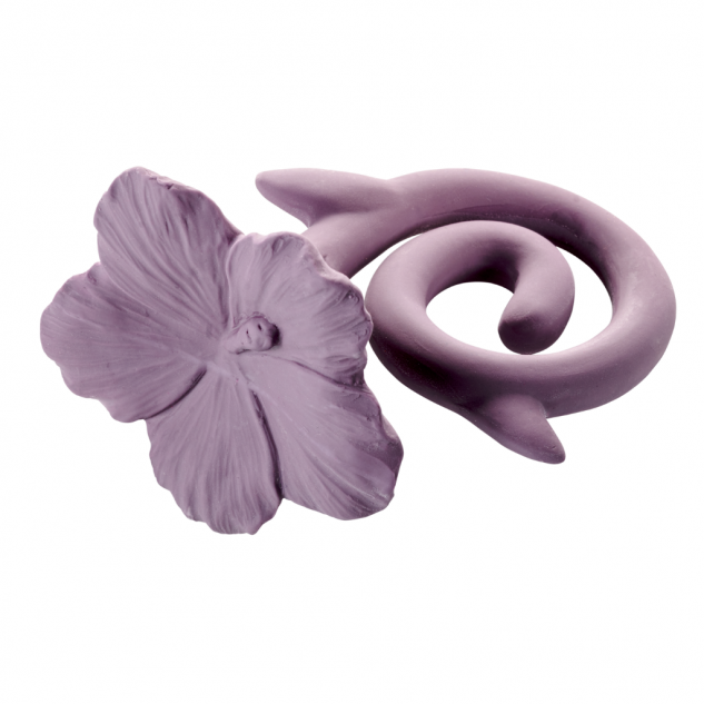 Teether Hawaii Flower - Purple Natruba