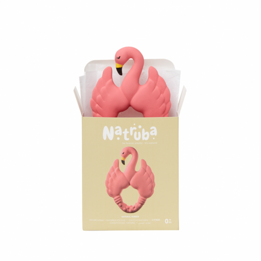 Teether Flamingo - Pink Natruba