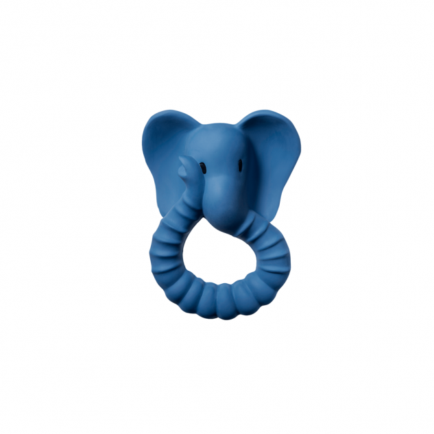 Teether Elephant - Blue Natruba