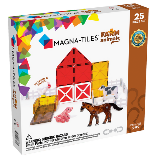 Farm Animals 25-Piece Set Magna-tiles