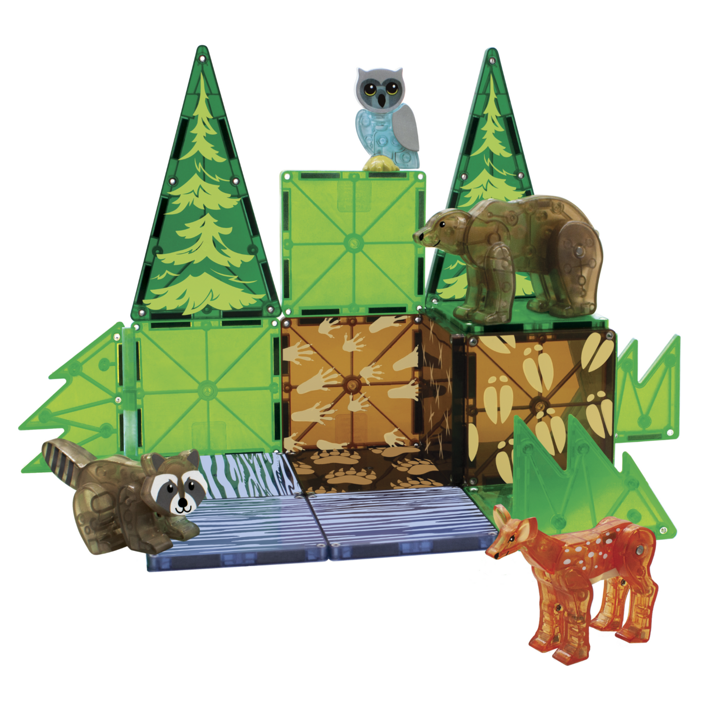 Forest Animals 25-Piece Set Magna-Tiles