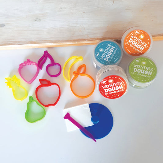 Wonderdough Fruit Mini Set (4 x 90gr tubs)