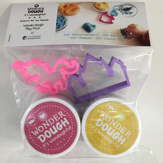 Wonderdough Party gift pack, 2 tubes, 2 cutters