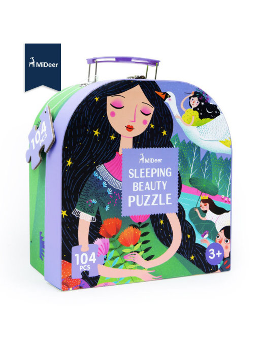 Sleeping Beauty Puzzle 104PCS Mideer