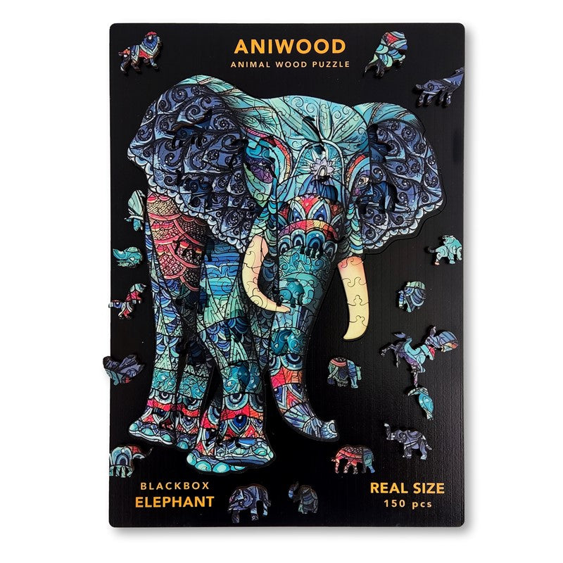 Puzzle Aniwood Elephant M