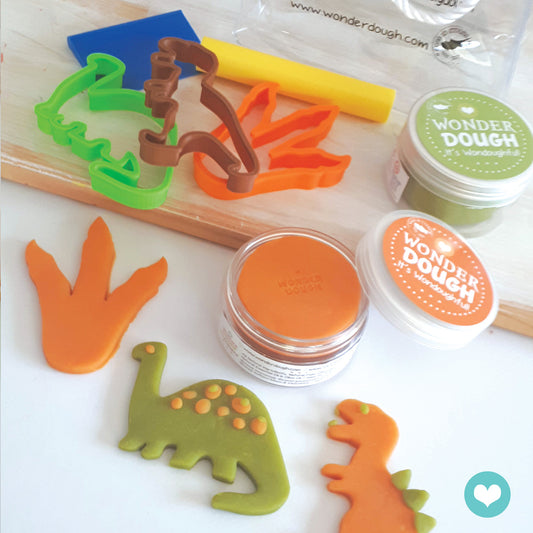 Wonderdough Dinosaur Set Small