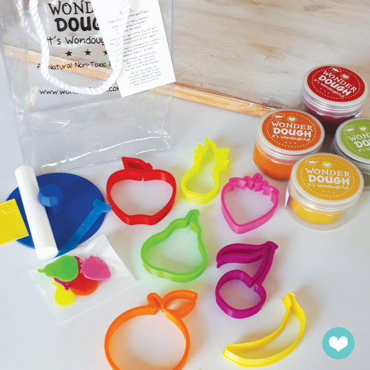 Wonderdough Fruit Large Set (4 x 125gr tubs)