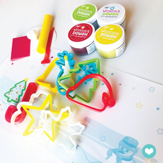 Wonderdough Christmas Large Set (4 x 125gr tubs)